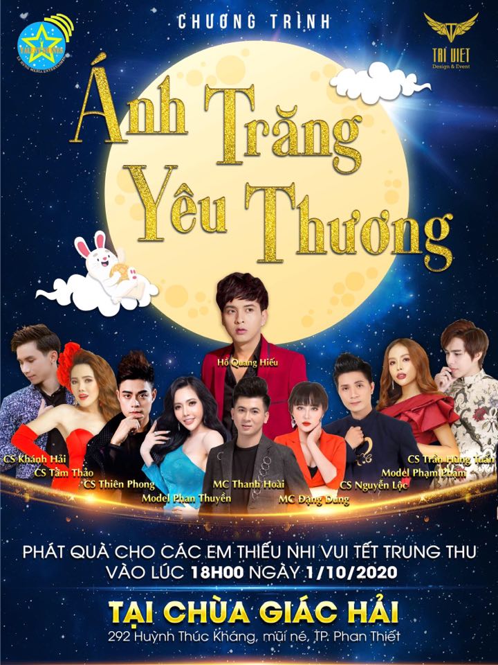 Bầu show Lê Hùng được Hồ Quang Hiếu hỗ trợ nhiệt tình khi làm thiện nguyện