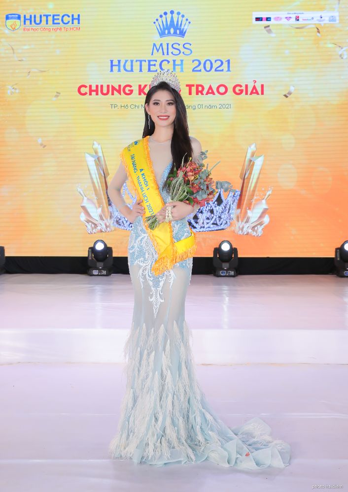 Miss HUTECH 2021 gọi tên cô gái Mai Hiếu Ngân